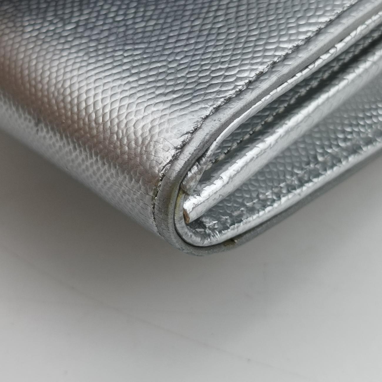 CD logo chainSilverLeather24-MA-0115CD ロゴ チェーンシルバーレザー24-MA-0115