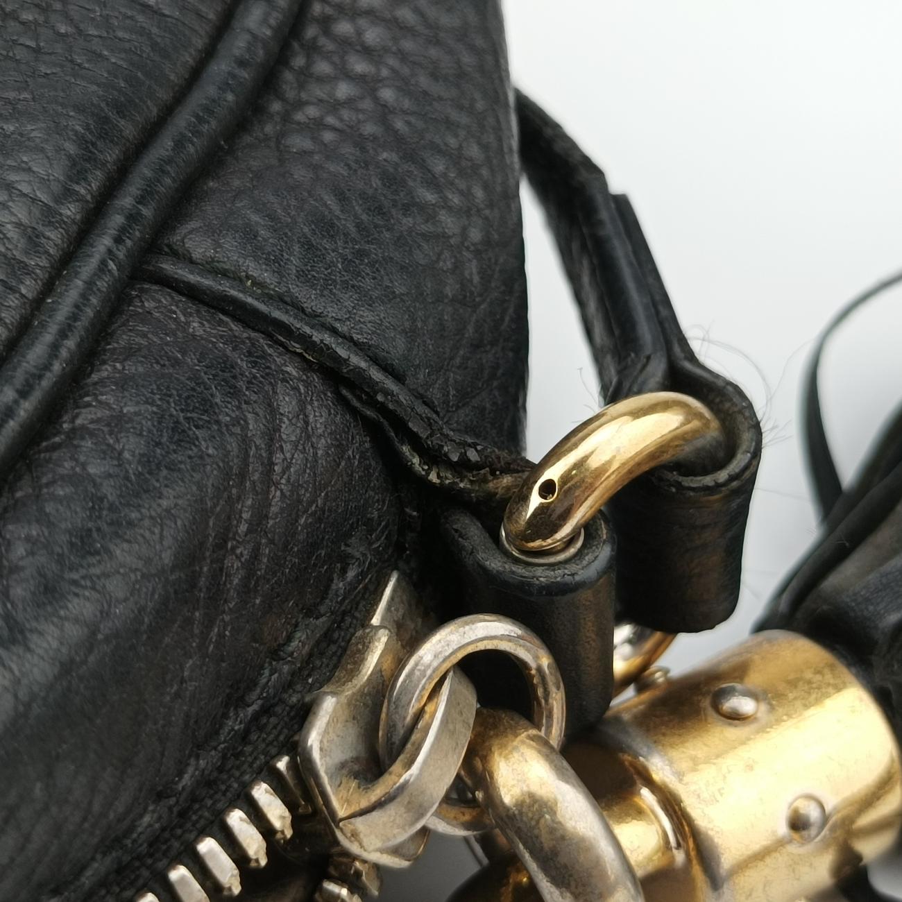 SohoBlackLeather308364Lot number unknownソーホーブラックレザー308364製番不明