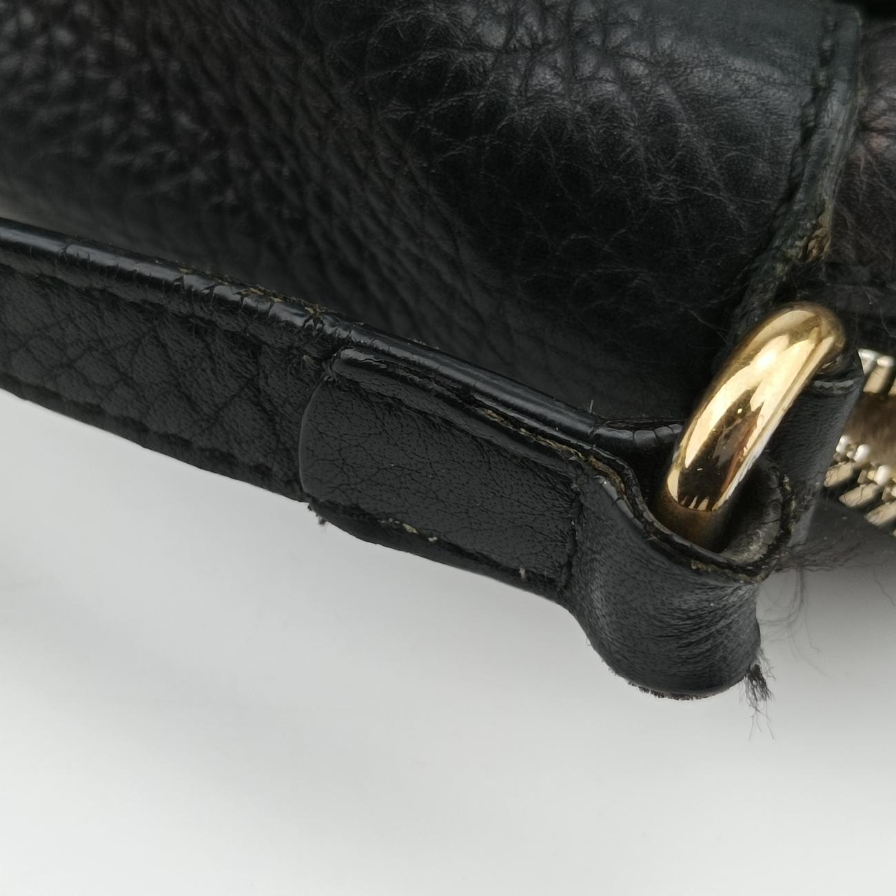 SohoBlackLeather308364Lot number unknownソーホーブラックレザー308364製番不明