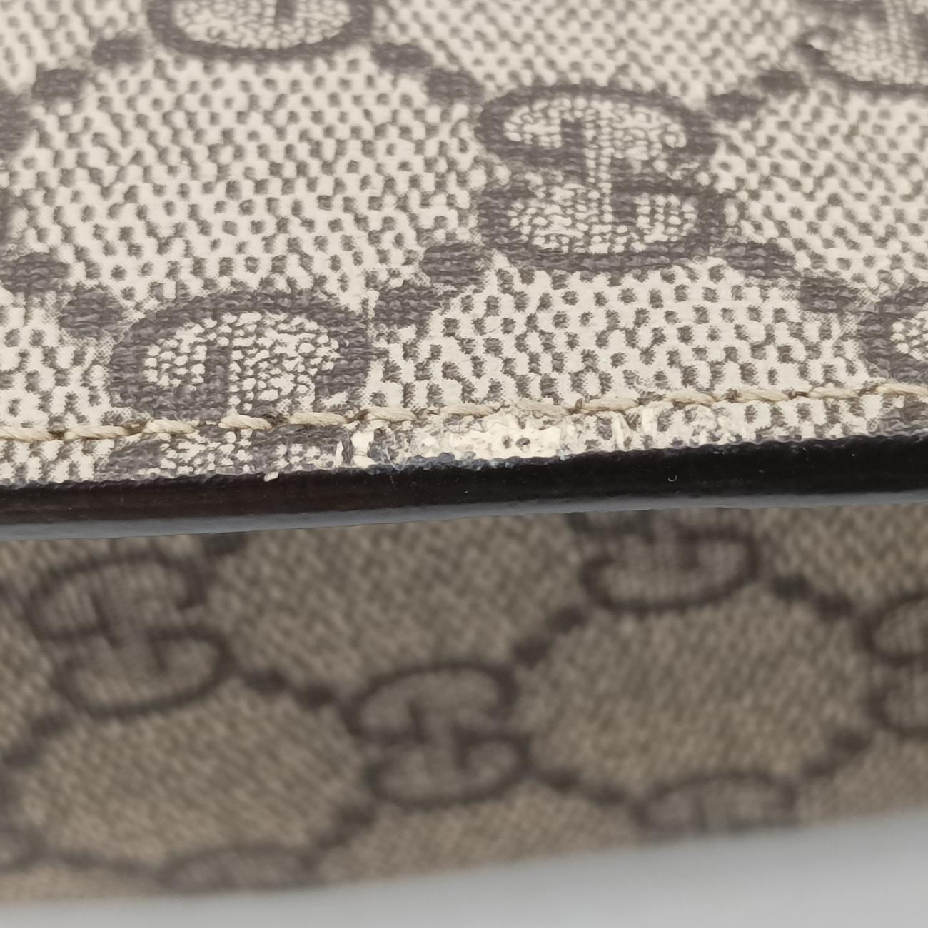 GG Supreme Web Animalier Bee ToteBeige×MulticolourPVC coated canvas437549I020062802ビー GGスプリーム トートベージュ×マルチカラーPVCコーティングキャンバス437549I020062802