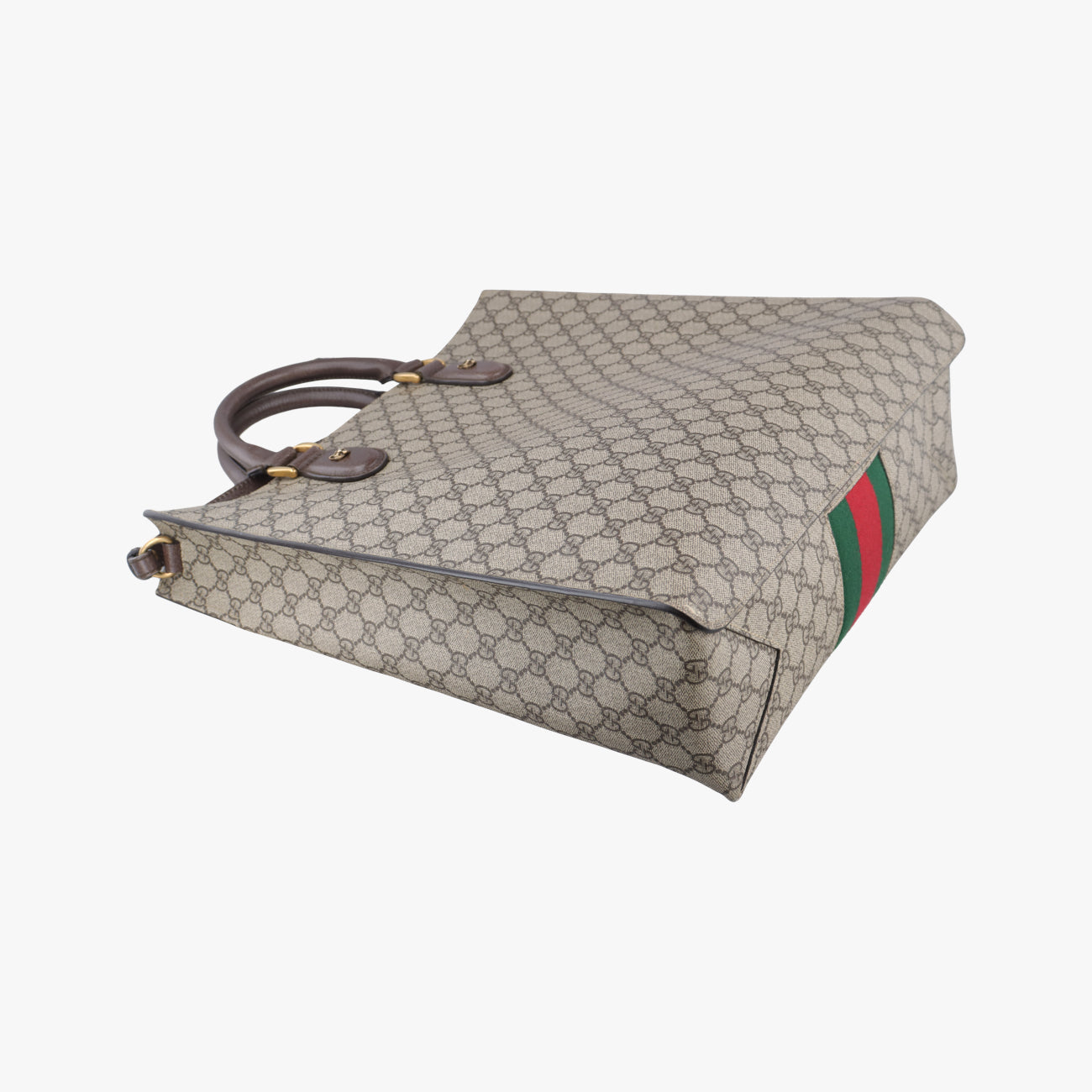 GG Supreme Web Animalier Bee ToteBeige×MulticolourPVC coated canvas437549I020062802ビー GGスプリーム トートベージュ×マルチカラーPVCコーティングキャンバス437549I020062802