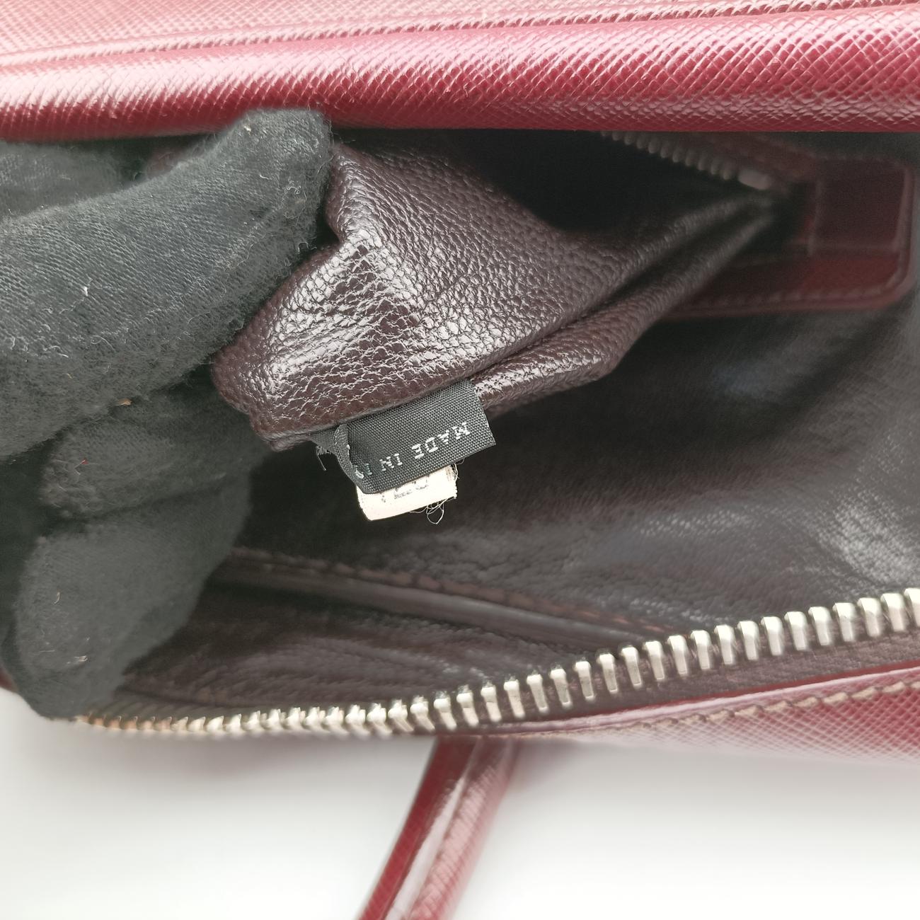 business bag briefcaseBurgundySAFFIANO Leather2VE363123ビジネスバッグ ブリーフケースワインレッドサフィアーノレザー2VE363123