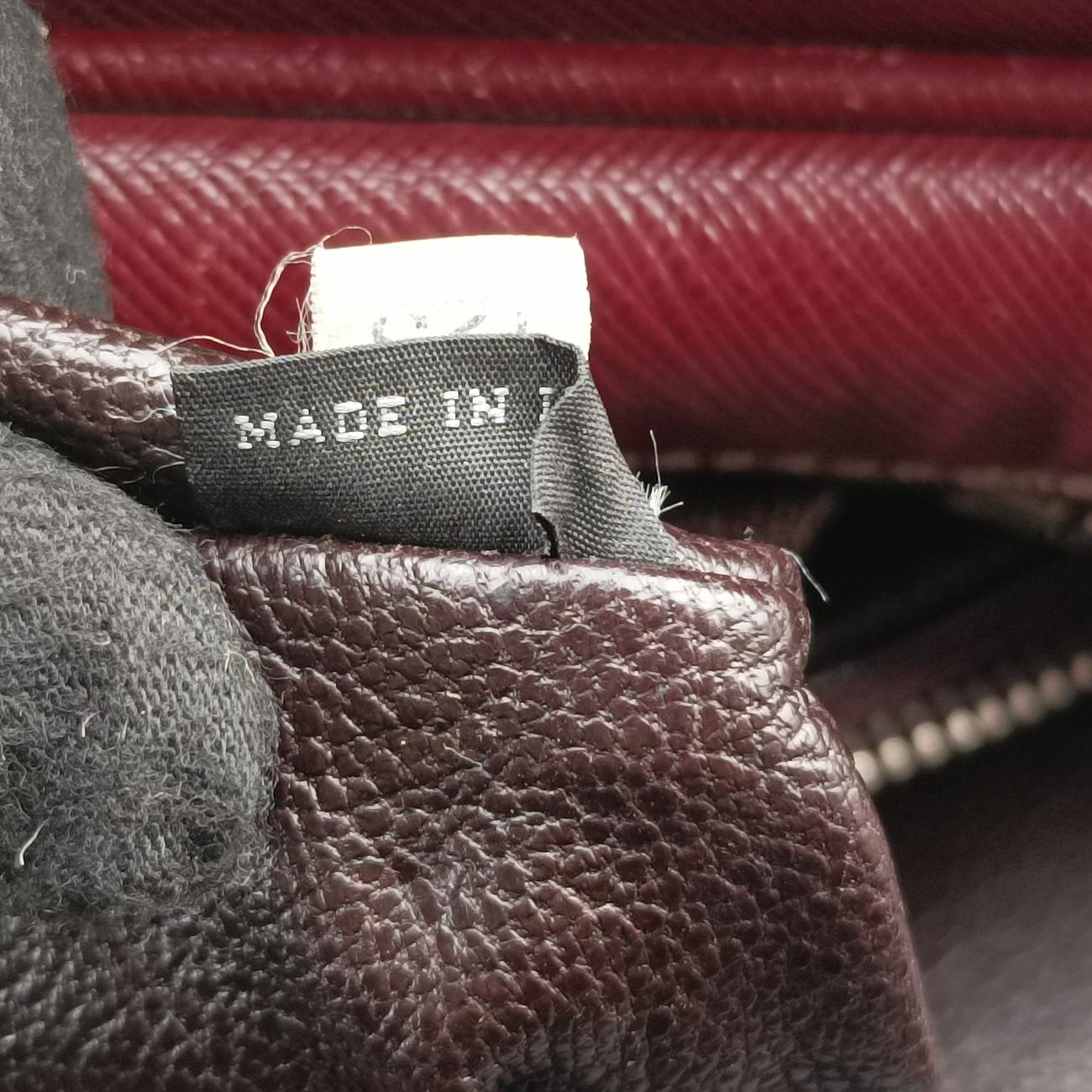 business bag briefcaseBurgundySAFFIANO Leather2VE363123ビジネスバッグ ブリーフケースワインレッドサフィアーノレザー2VE363123
