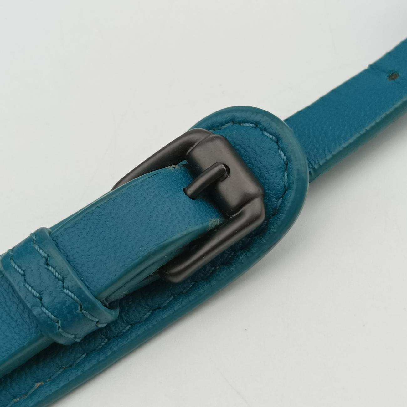 NODINI IntrecciatoBluelambskinB04609958Sノディーニ イントレチャートブルーラムスキンB04609958S