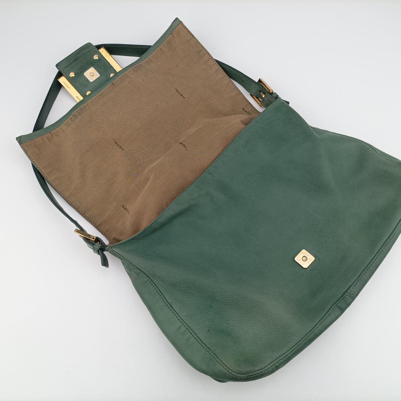 Big Mamma Forever FlapGreenLeather8BR6388BR638-V7P 148-2354ビッグマンマバケットグリーンレザー8BR6388BR638-V7P 148-2354