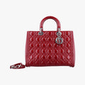 Lady DiorRedpatent09-BO-0144レディディオールレッドパテント09-BO-0144