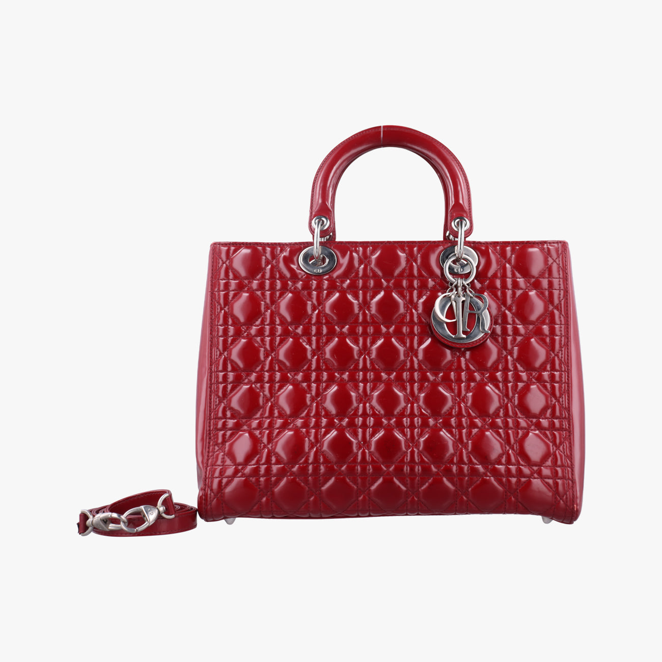 Lady DiorRedpatent09-BO-0144レディディオールレッドパテント09-BO-0144
