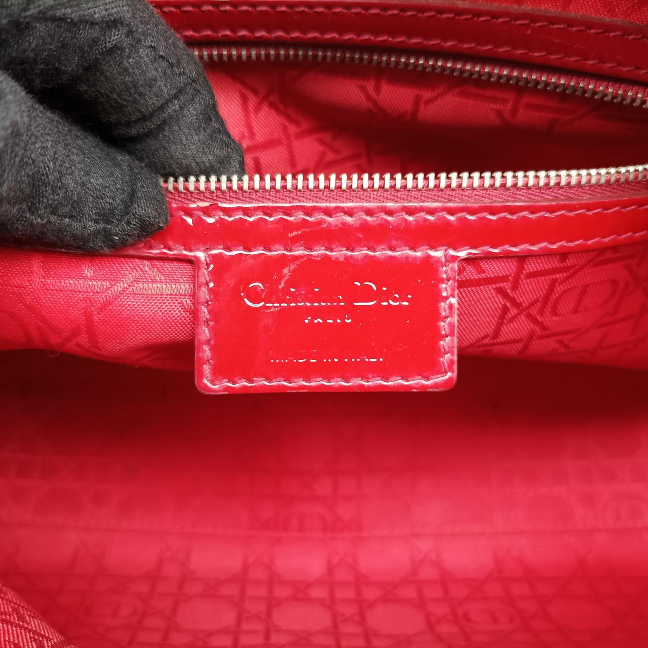 Lady DiorRedpatent09-BO-0144レディディオールレッドパテント09-BO-0144