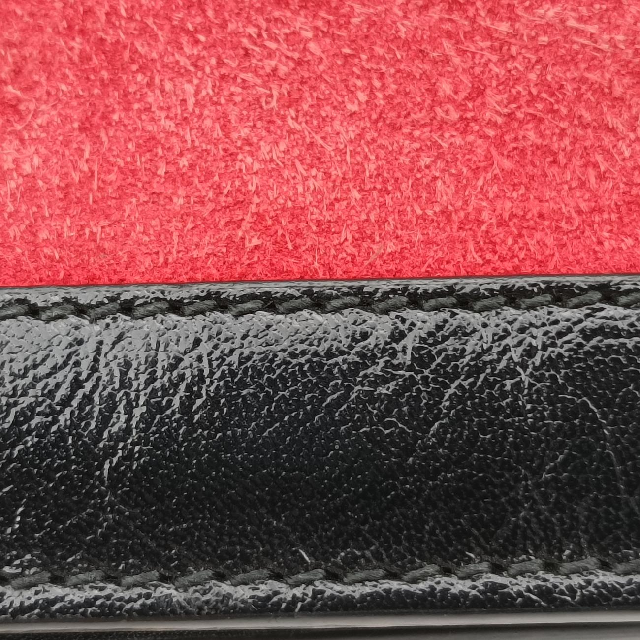 OphidiaRed×blackSuede x leather503877G023231386オフィディアレッド×ブラックスエード×レザー503877G023231386