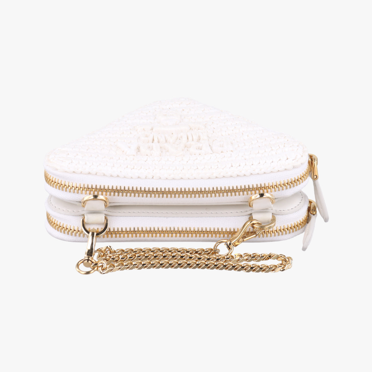 Triangle LogoWhiteStraw62トライアングル ロゴホワイトストロー62