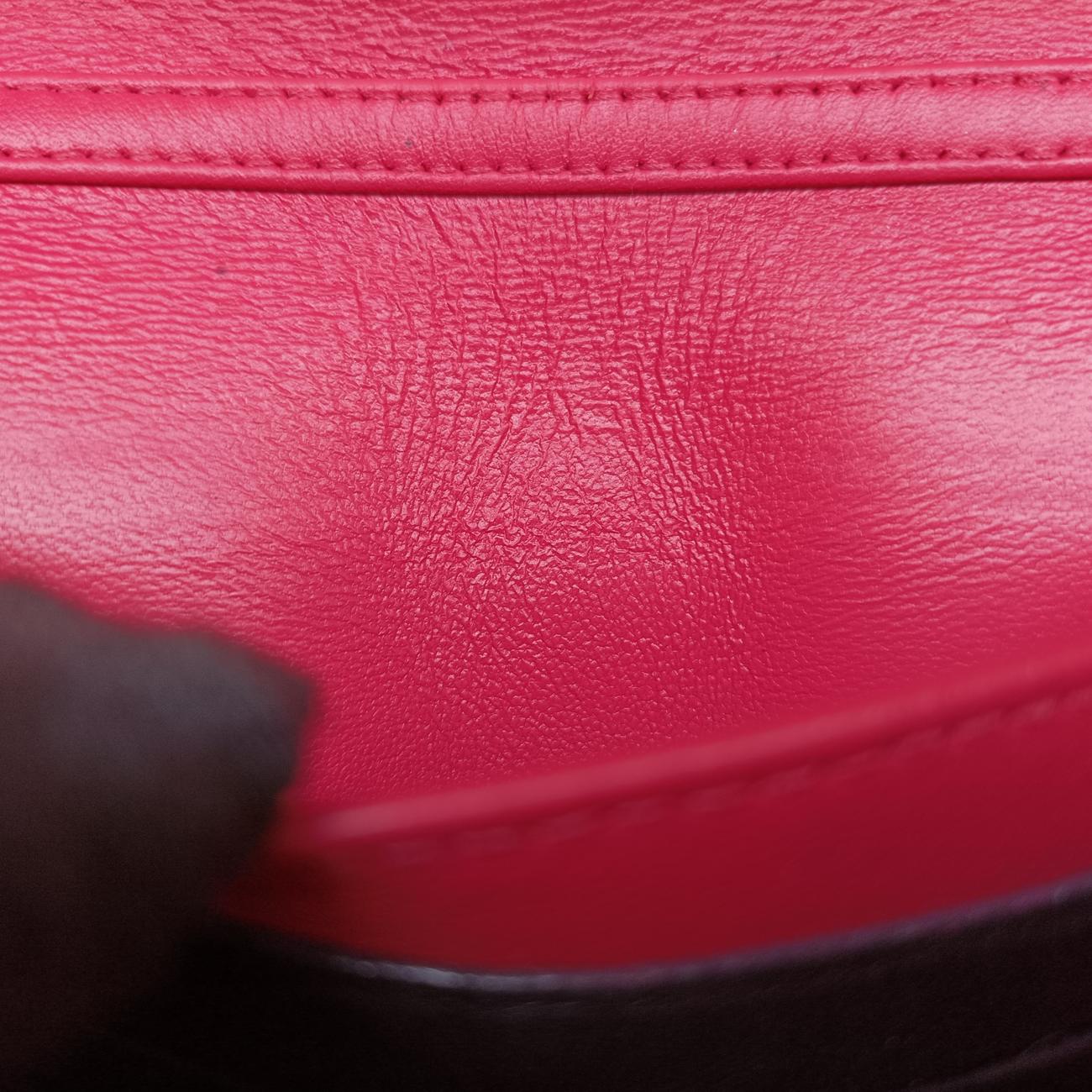 Cannage New LockPinklambskin12-MA-1104カナージュ ニューロックピンクラムスキン12-MA-1104