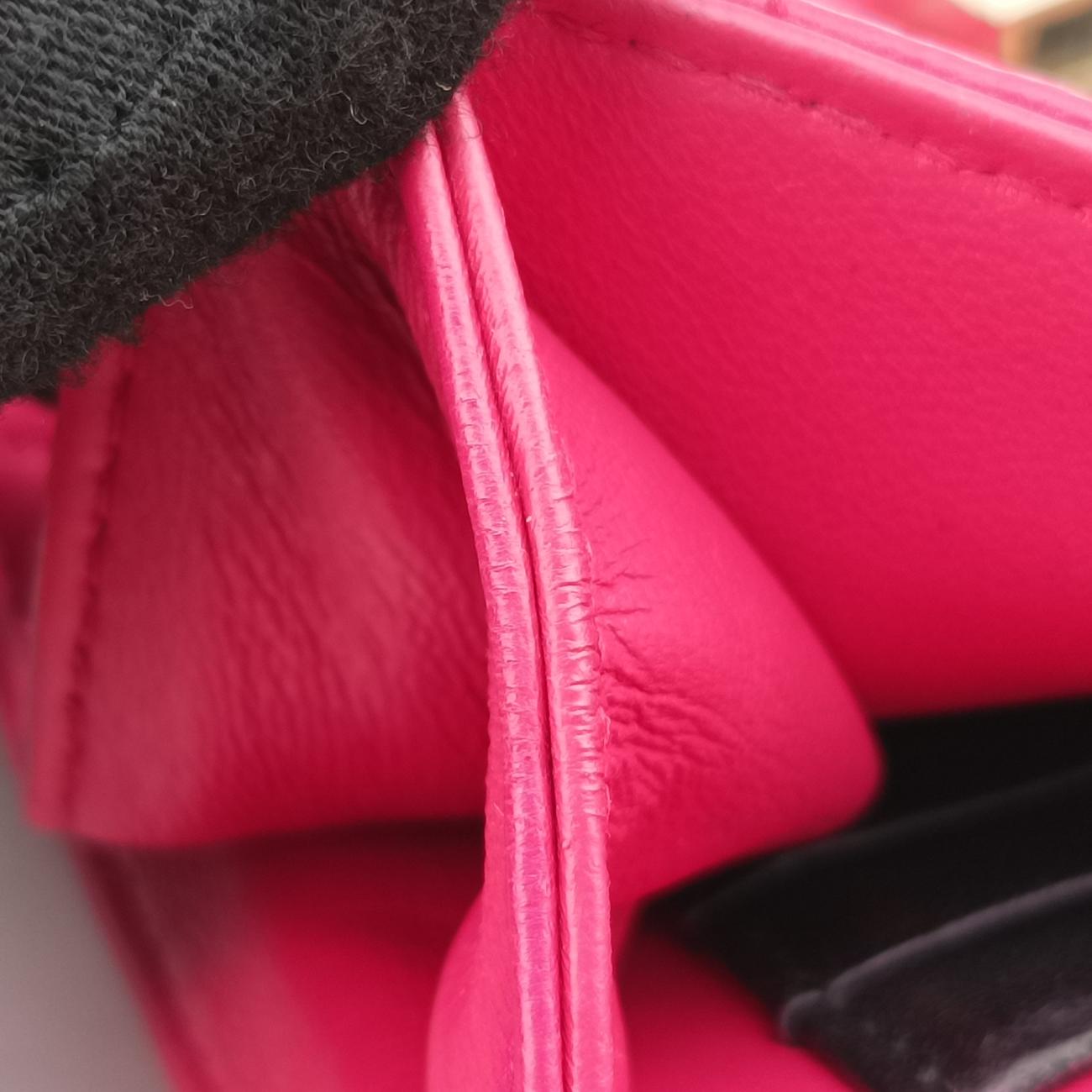 Cannage New LockPinklambskin12-MA-1104カナージュ ニューロックピンクラムスキン12-MA-1104