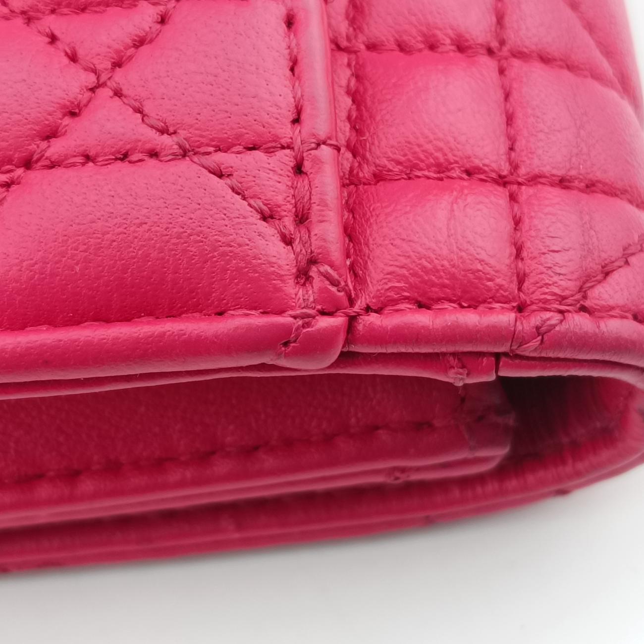 Cannage New LockPinklambskin12-MA-1104カナージュ ニューロックピンクラムスキン12-MA-1104