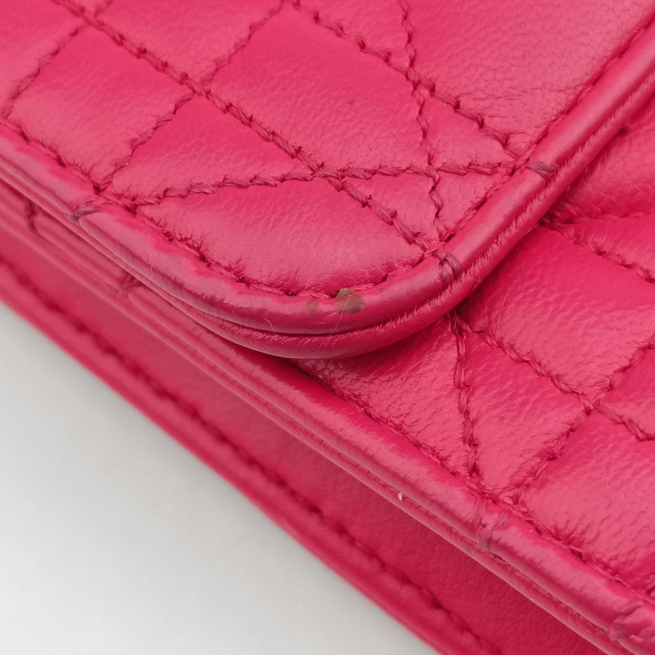 Cannage New LockPinklambskin12-MA-1104カナージュ ニューロックピンクラムスキン12-MA-1104