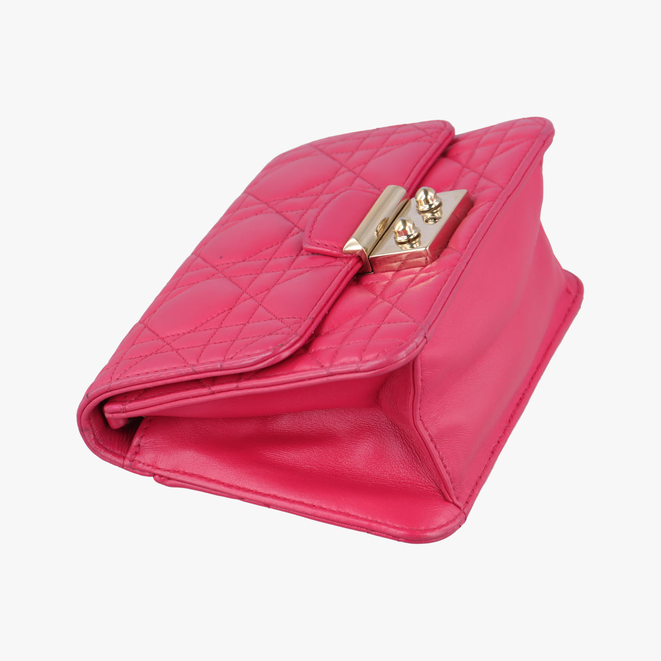 Cannage New LockPinklambskin12-MA-1104カナージュ ニューロックピンクラムスキン12-MA-1104
