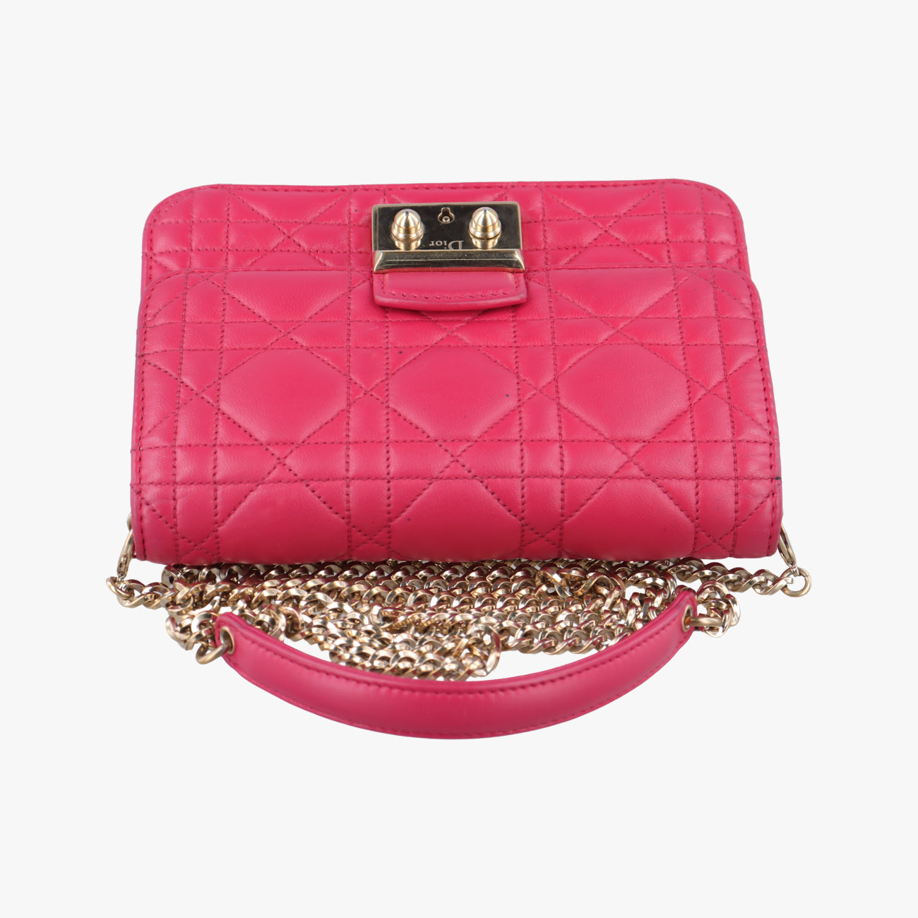 Cannage New LockPinklambskin12-MA-1104カナージュ ニューロックピンクラムスキン12-MA-1104
