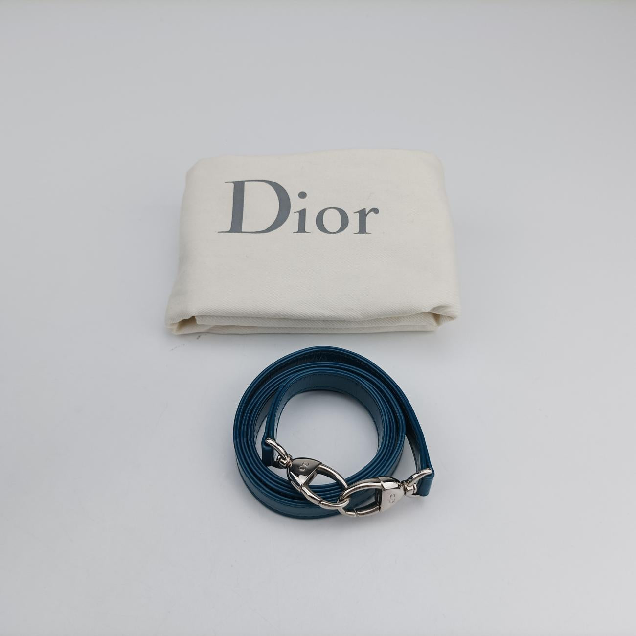 Lady DiorBluePatent12-BO-1102レディディオールブルーパテント12-BO-1102