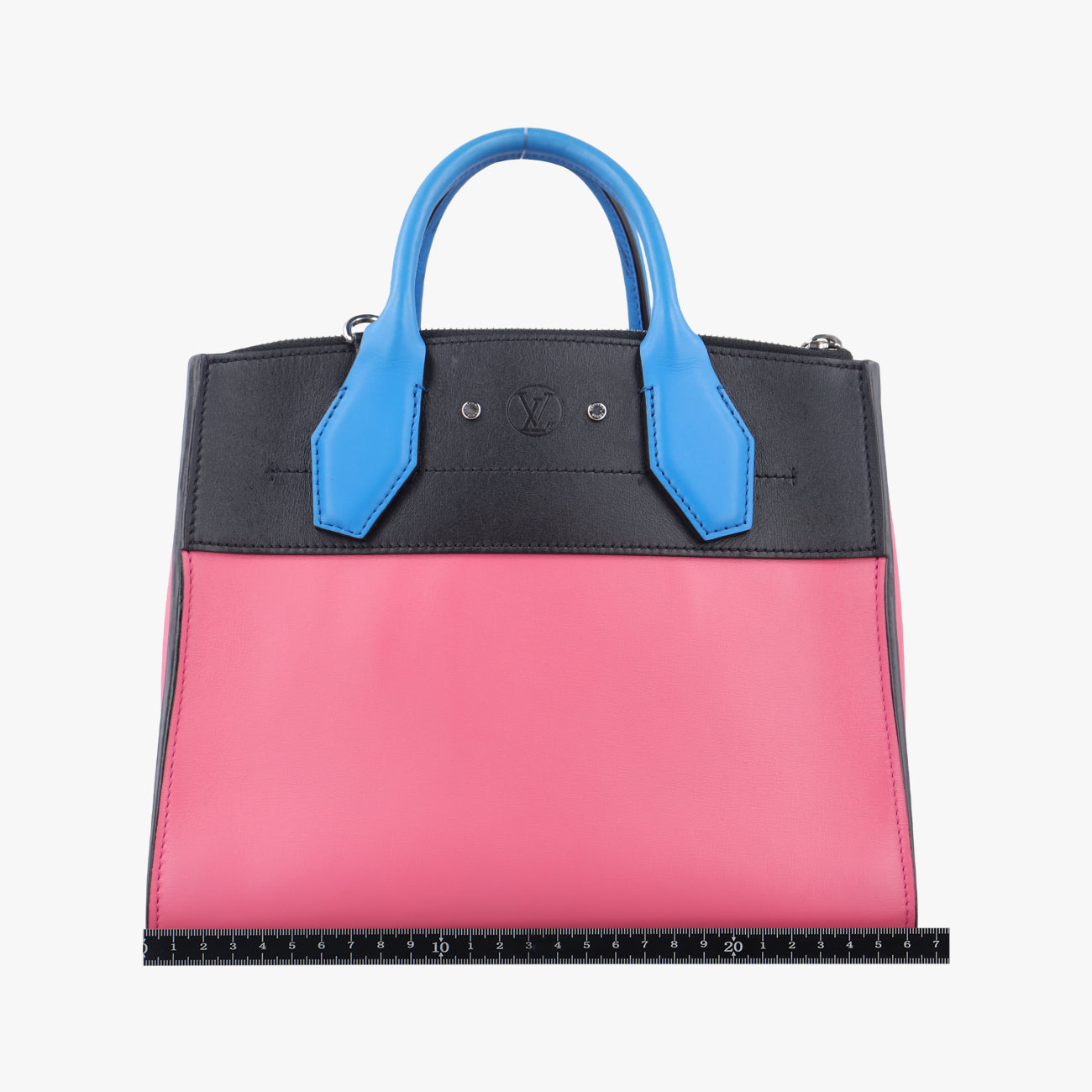 City Steamer PMBlack x Pink x BlueLeatherM43025DU4136シティ スティーマーPMブラック×ピンク×ブルーレザーM43025DU4136