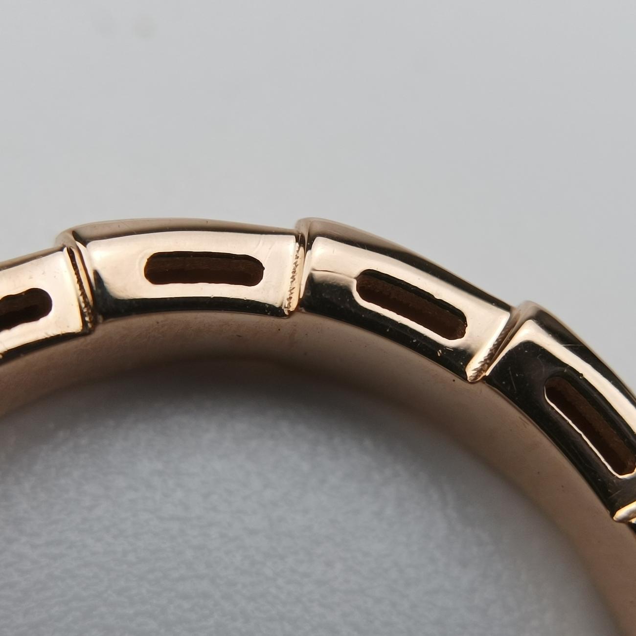 serpenti viper ringGoldenAU750349651R1ECCRセルペンティ ヴァイパー リングゴールドAU750349651R1ECCR