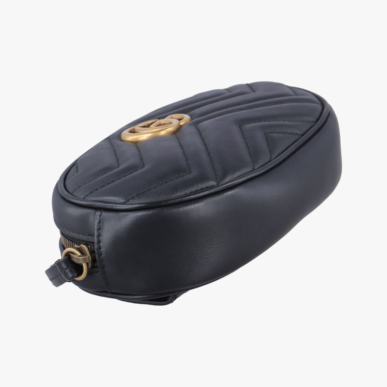 GG MarmontBlackLeather476434E025007695GGマーモントブラックレザー476434E025007695