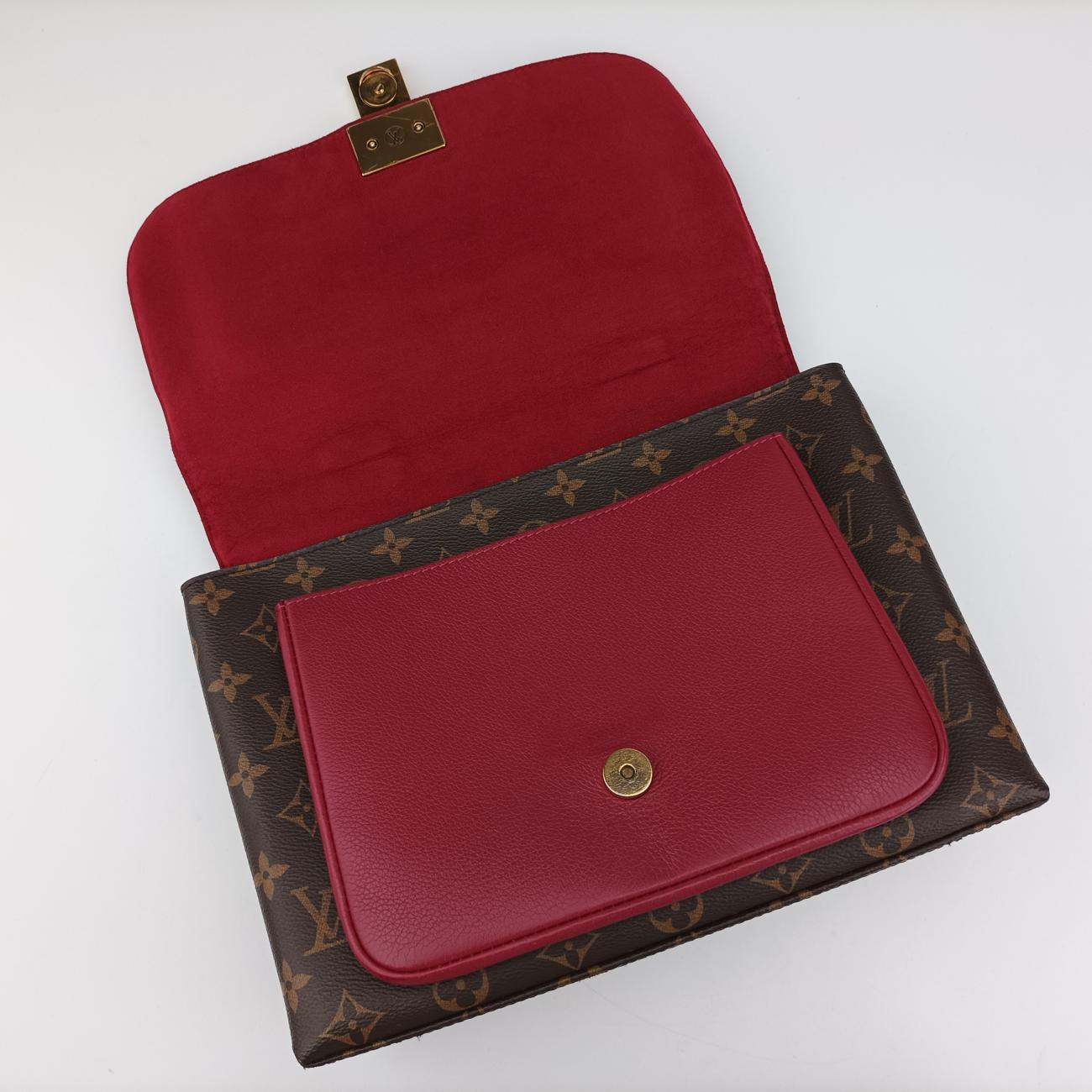MARIGNANbrown×COQUELICOTMonogram Canvas×calf leatherM44286FL1149マリニャンモノグラム/ブラウン系×コクリコモノグラムキャンバス×カーフレザーM44286FL1149