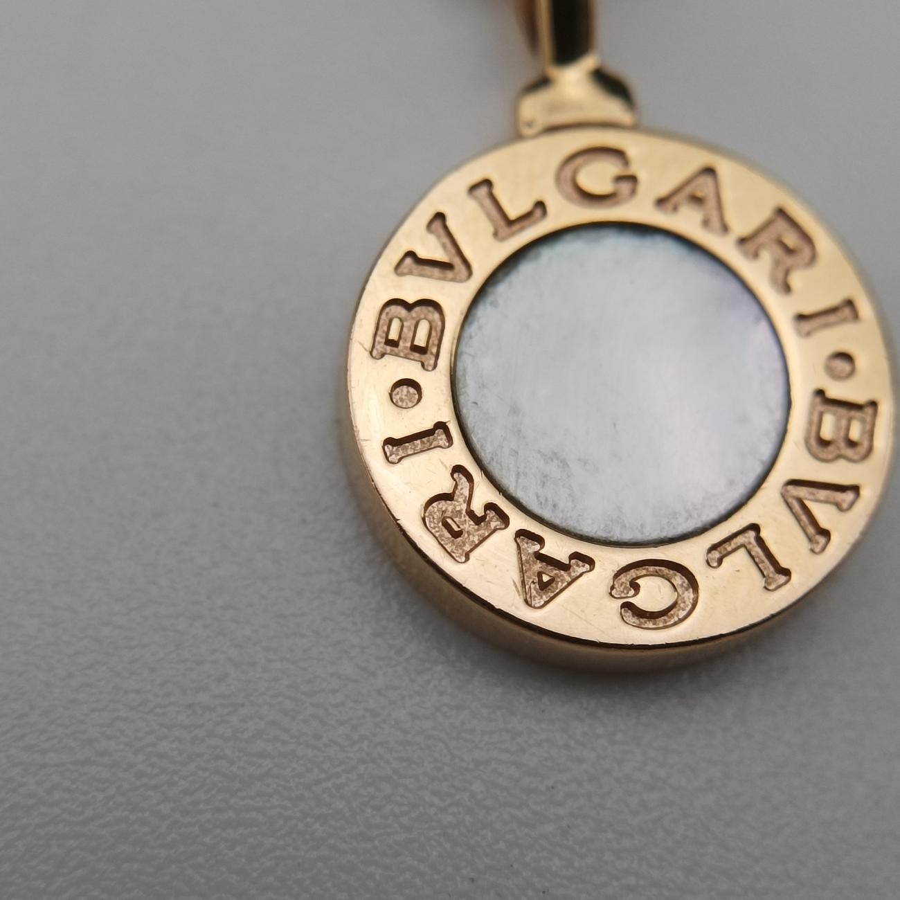 BVLGARI BVLGARI White ShellGoldenx WhiteAU750350553MAK44Kブルガリ ブルガリ ホワイト シェルゴールド×ホワイトAU750350553MAK44K