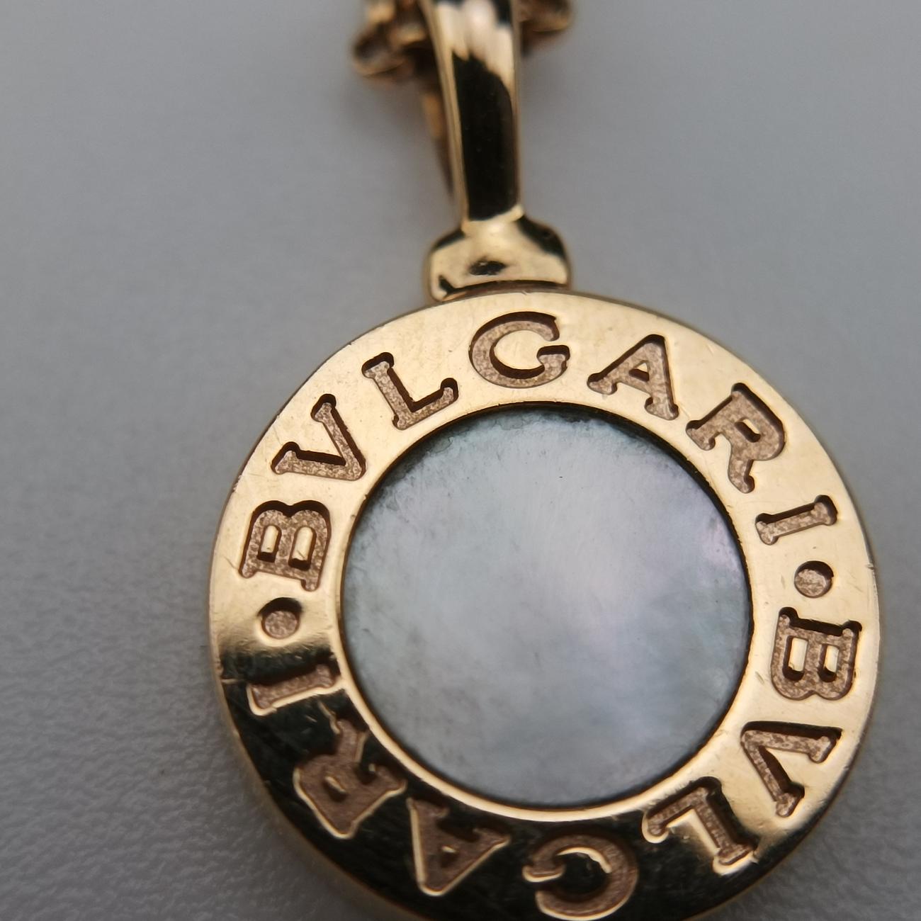 BVLGARI BVLGARI White ShellGoldenx WhiteAU750350553MAK44Kブルガリ ブルガリ ホワイト シェルゴールド×ホワイトAU750350553MAK44K