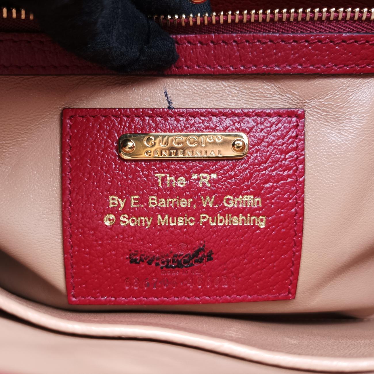 Jackie 1961Multicolourcanvas x leather636706G035805122ジャッキー 1961マルチカラーキャンバス×レザー636706G035805122