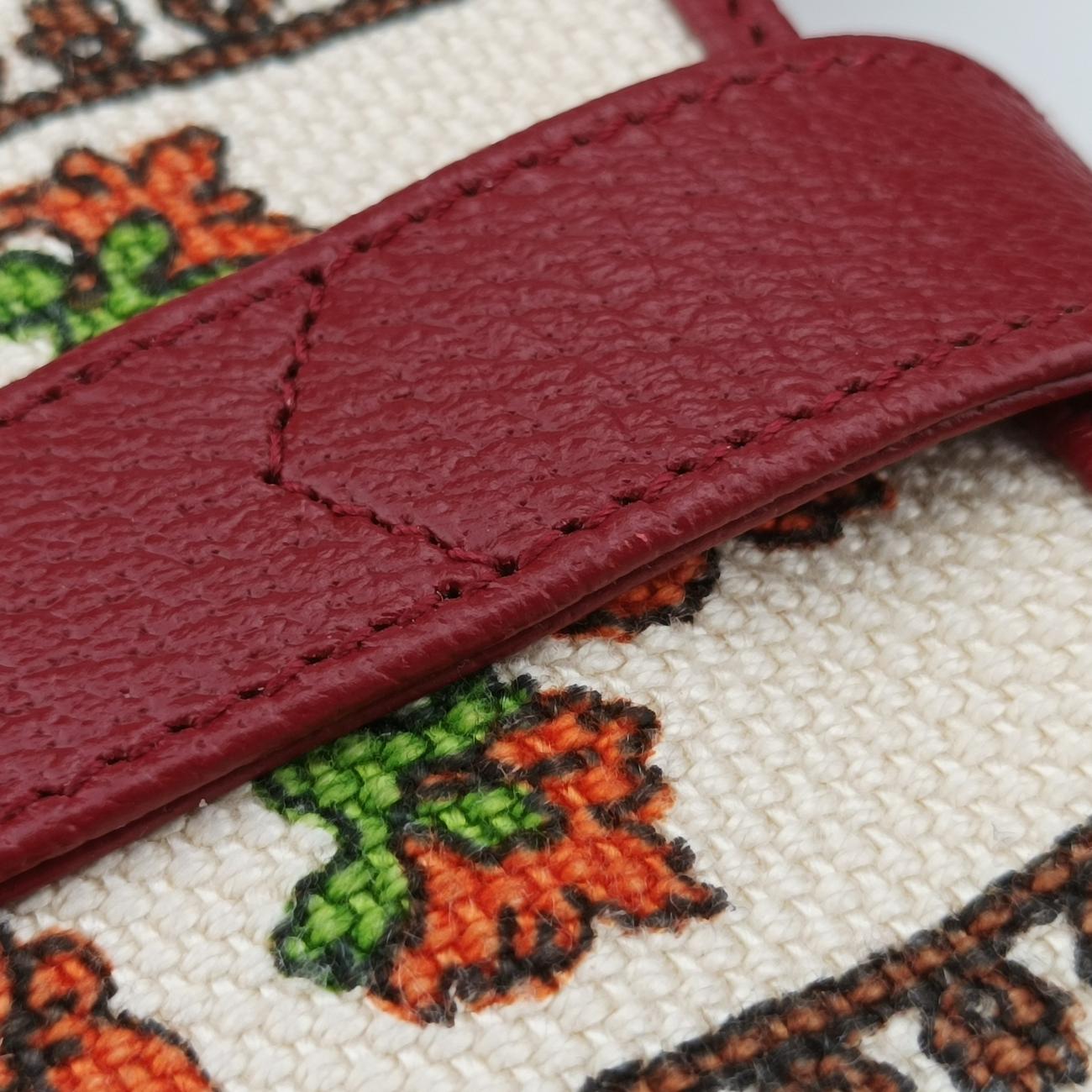Jackie 1961Multicolourcanvas x leather636706G035805122ジャッキー 1961マルチカラーキャンバス×レザー636706G035805122