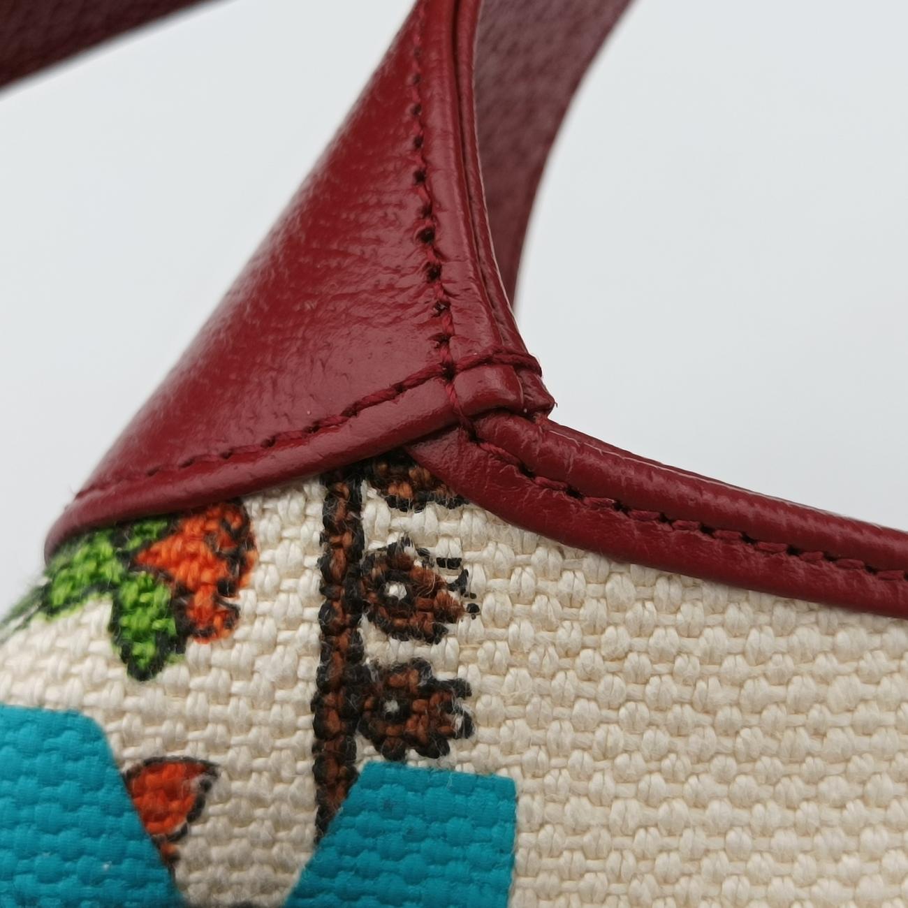 Jackie 1961Multicolourcanvas x leather636706G035805122ジャッキー 1961マルチカラーキャンバス×レザー636706G035805122