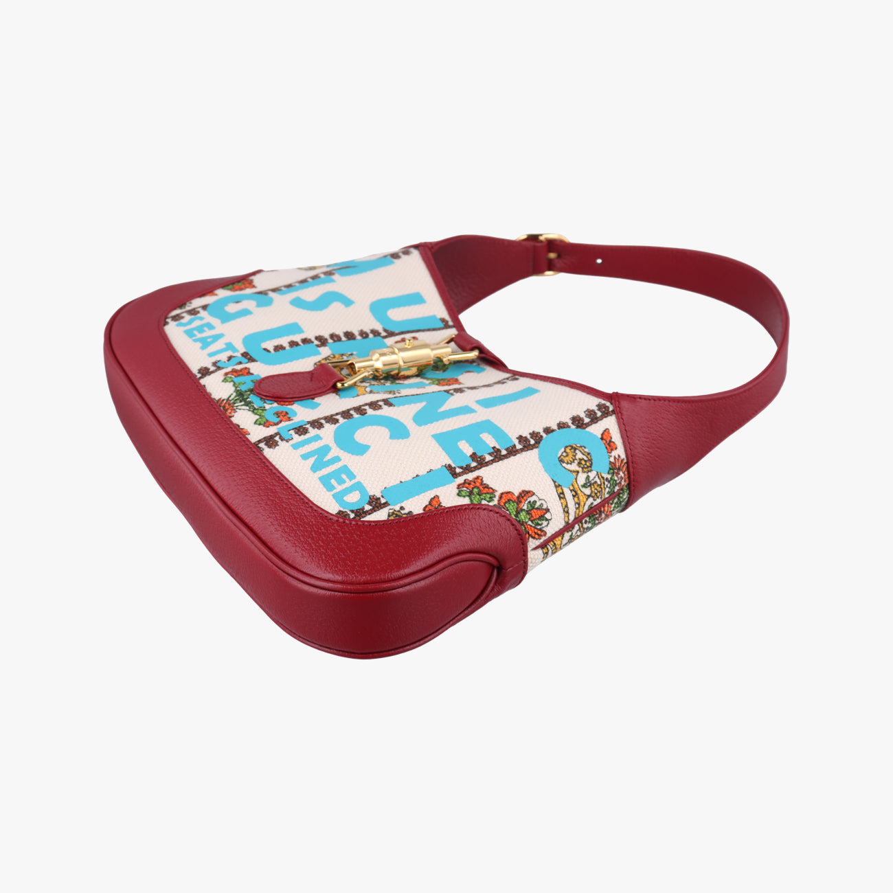 Jackie 1961Multicolourcanvas x leather636706G035805122ジャッキー 1961マルチカラーキャンバス×レザー636706G035805122