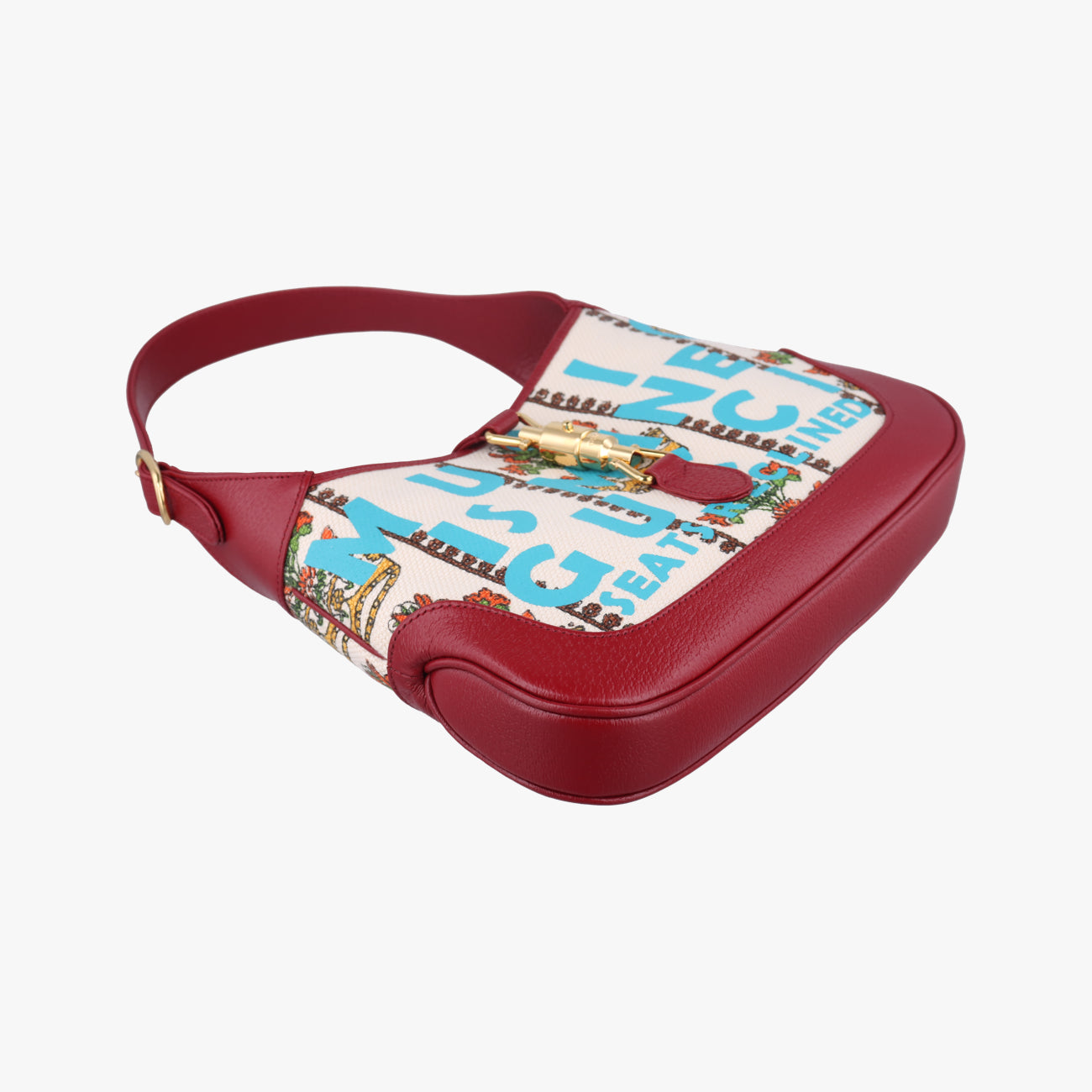 Jackie 1961Multicolourcanvas x leather636706G035805122ジャッキー 1961マルチカラーキャンバス×レザー636706G035805122