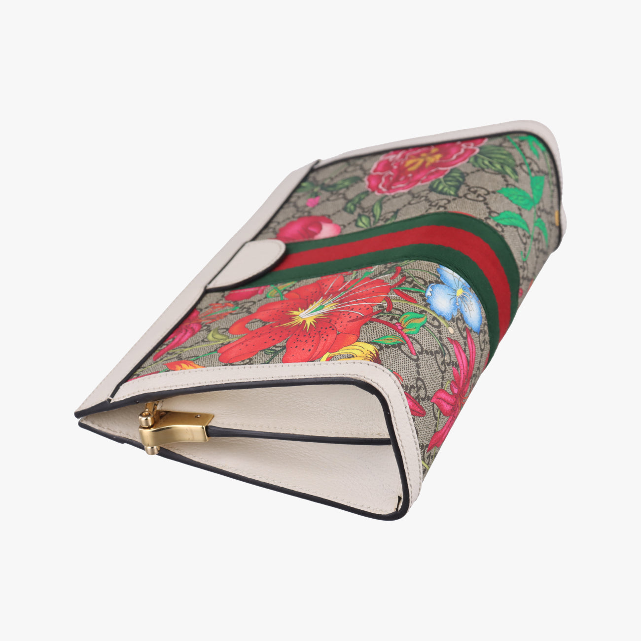 Ophidiabeige×multicolorPVC coated canvas503877F030819524オフィディアベージュ×マルチカラーPVCコーティングキャンバス503877F030819524