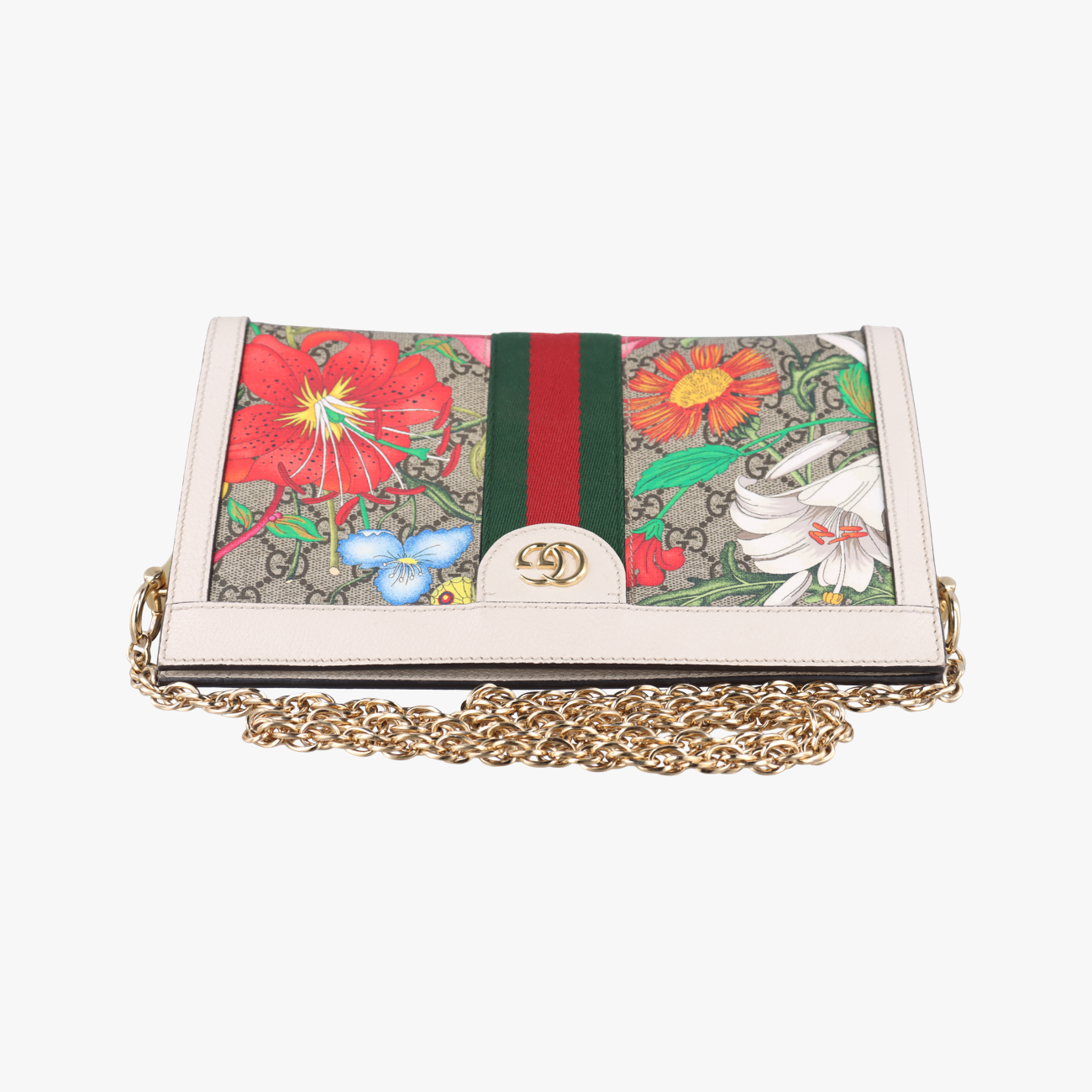 Ophidiabeige×multicolorPVC coated canvas503877F030819524オフィディアベージュ×マルチカラーPVCコーティングキャンバス503877F030819524