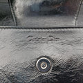 Dior double MediumBlackLeather10-MA-0231ディオール ダブル ミディアムブラックレザー10-MA-0231