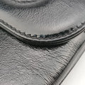 Dior double MediumBlackLeather10-MA-0231ディオール ダブル ミディアムブラックレザー10-MA-0231