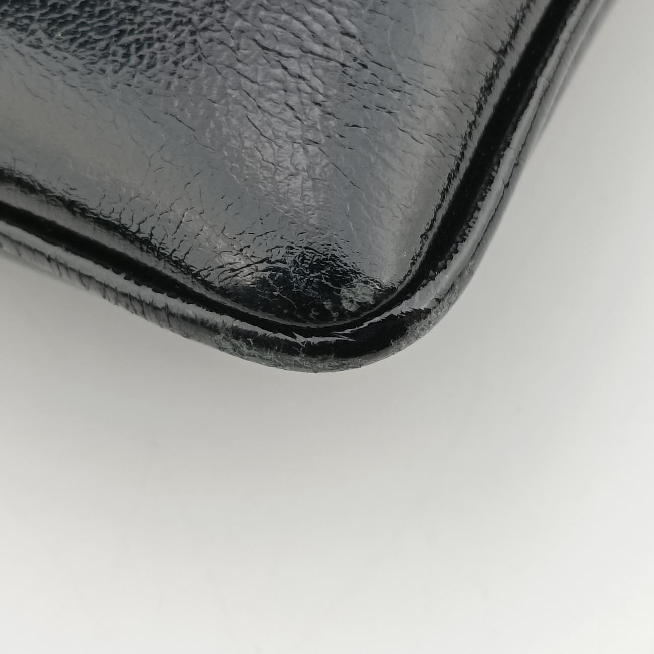 Dior double MediumBlackLeather10-MA-0231ディオール ダブル ミディアムブラックレザー10-MA-0231