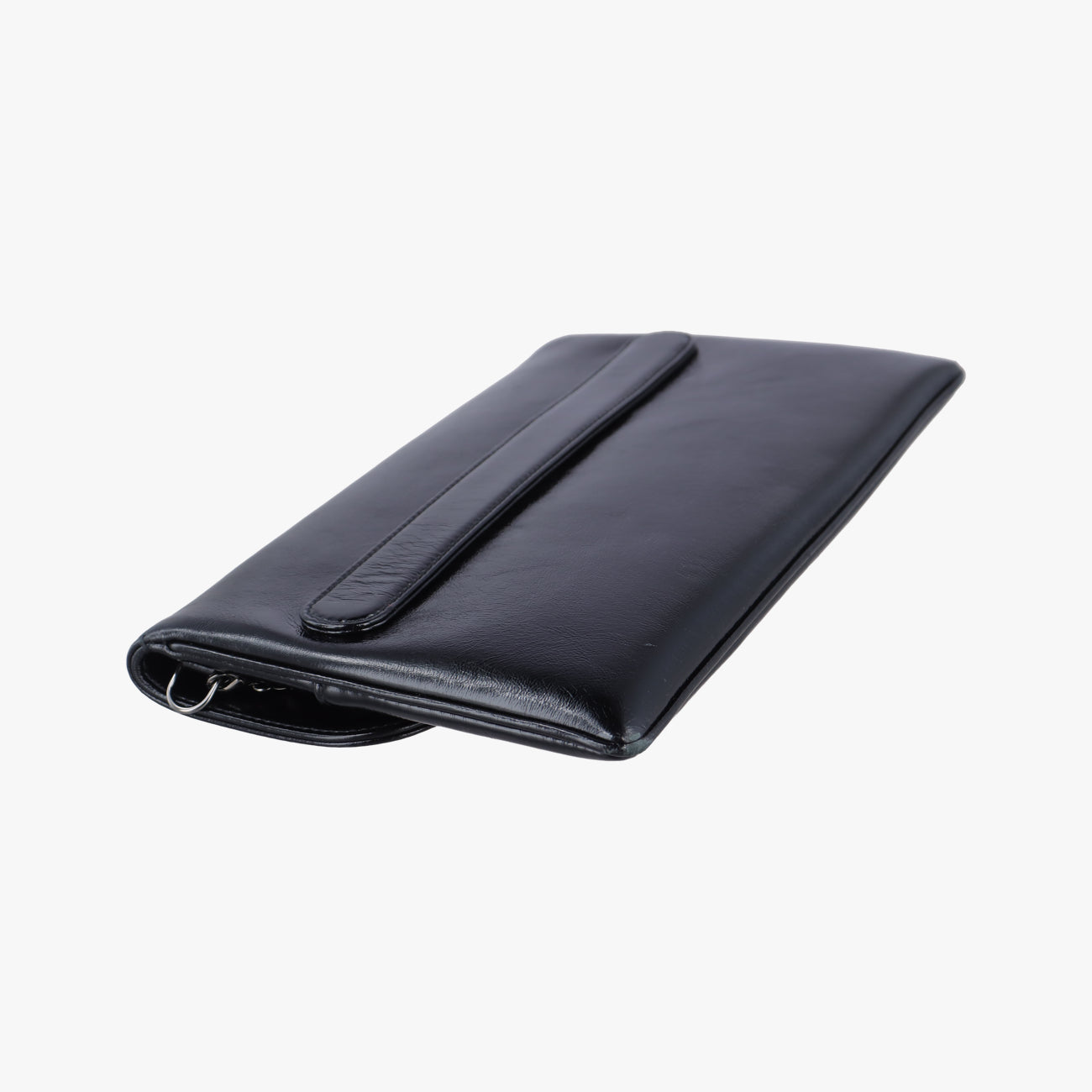 Dior double MediumBlackLeather10-MA-0231ディオール ダブル ミディアムブラックレザー10-MA-0231