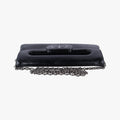 Dior double MediumBlackLeather10-MA-0231ディオール ダブル ミディアムブラックレザー10-MA-0231
