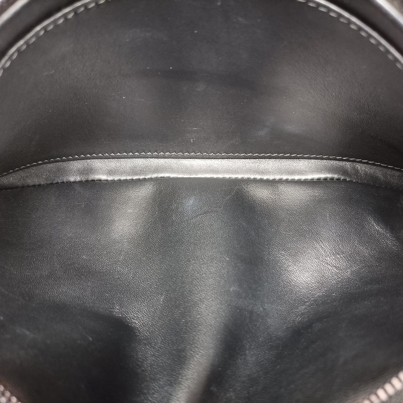 Dior double MediumBlackLeather10-MA-0231ディオール ダブル ミディアムブラックレザー10-MA-0231
