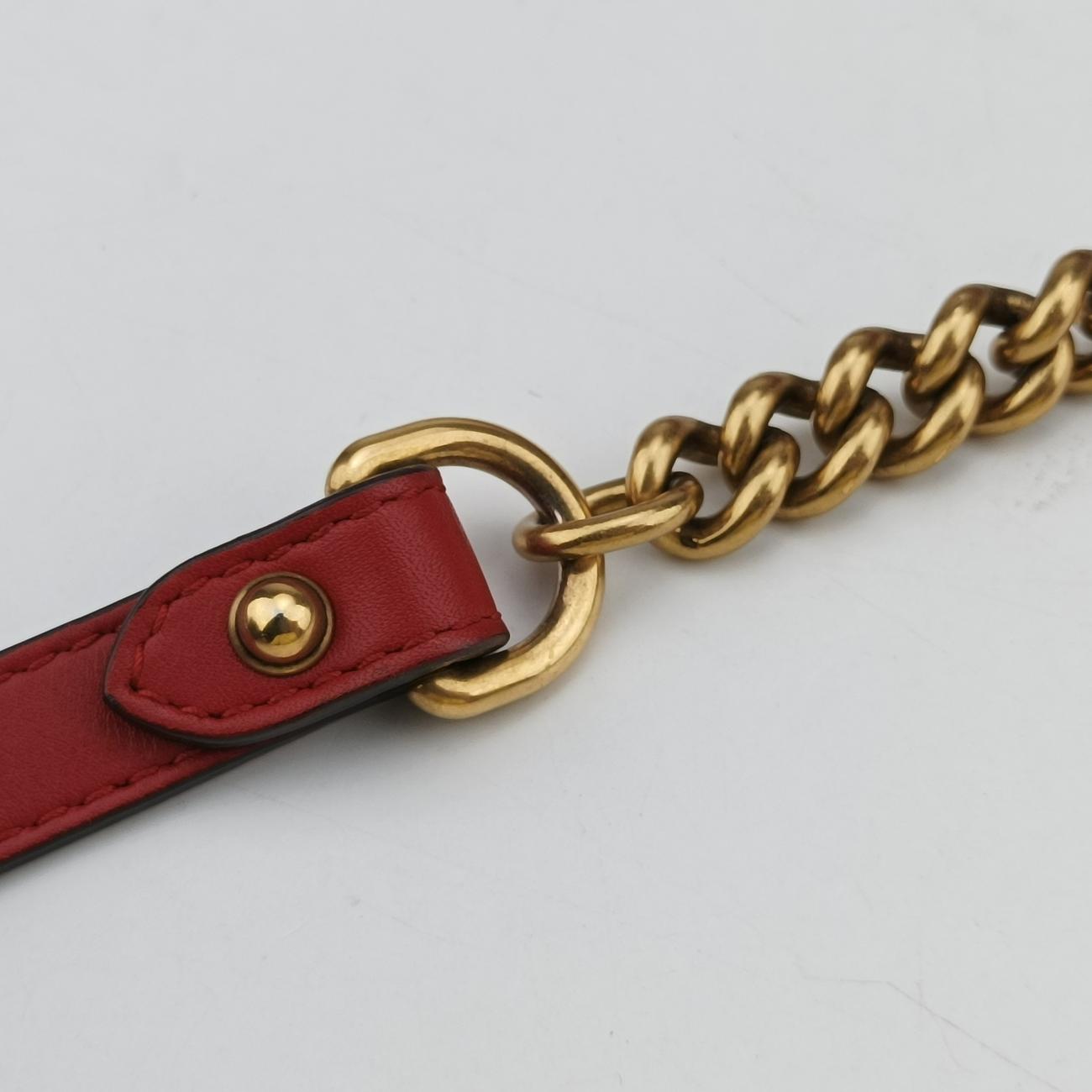 GG MarmontRedLeather443501E021026146GGマーモントレッドレザー443501E021026146