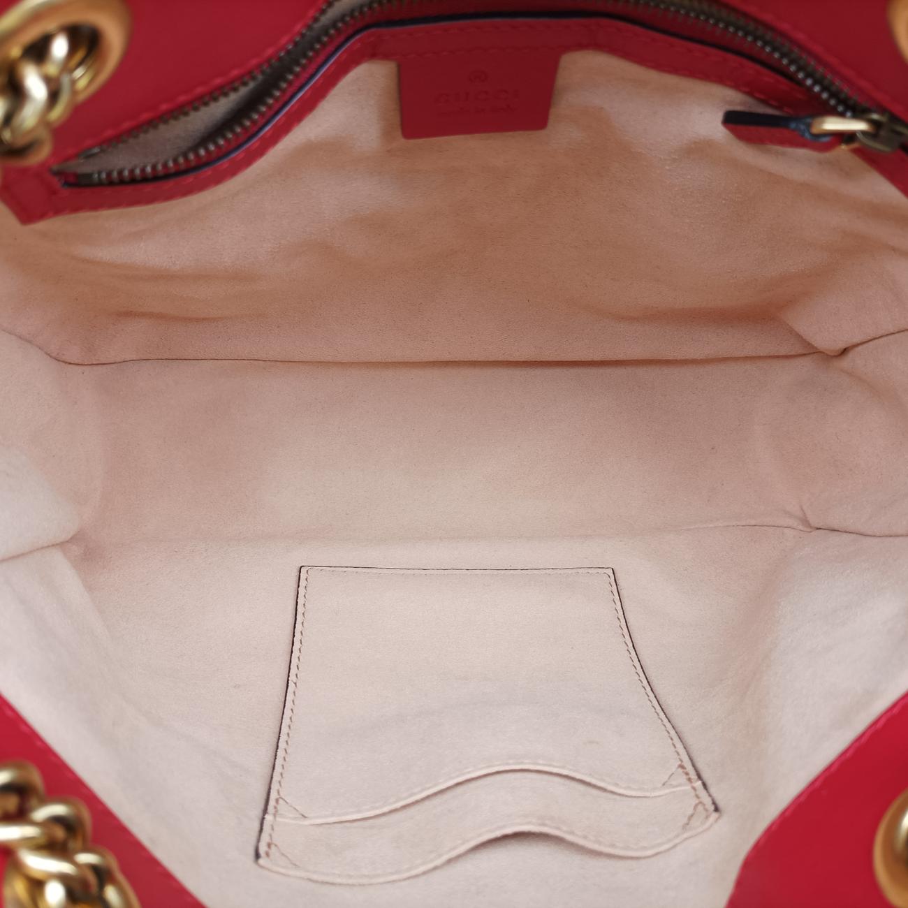 GG MarmontRedLeather443501E021026146GGマーモントレッドレザー443501E021026146
