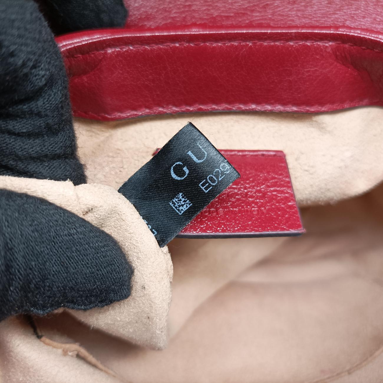 GG MarmontBlack×redLeather583571E029736439GGマーモントブラック×レッドレザー583571E029736439