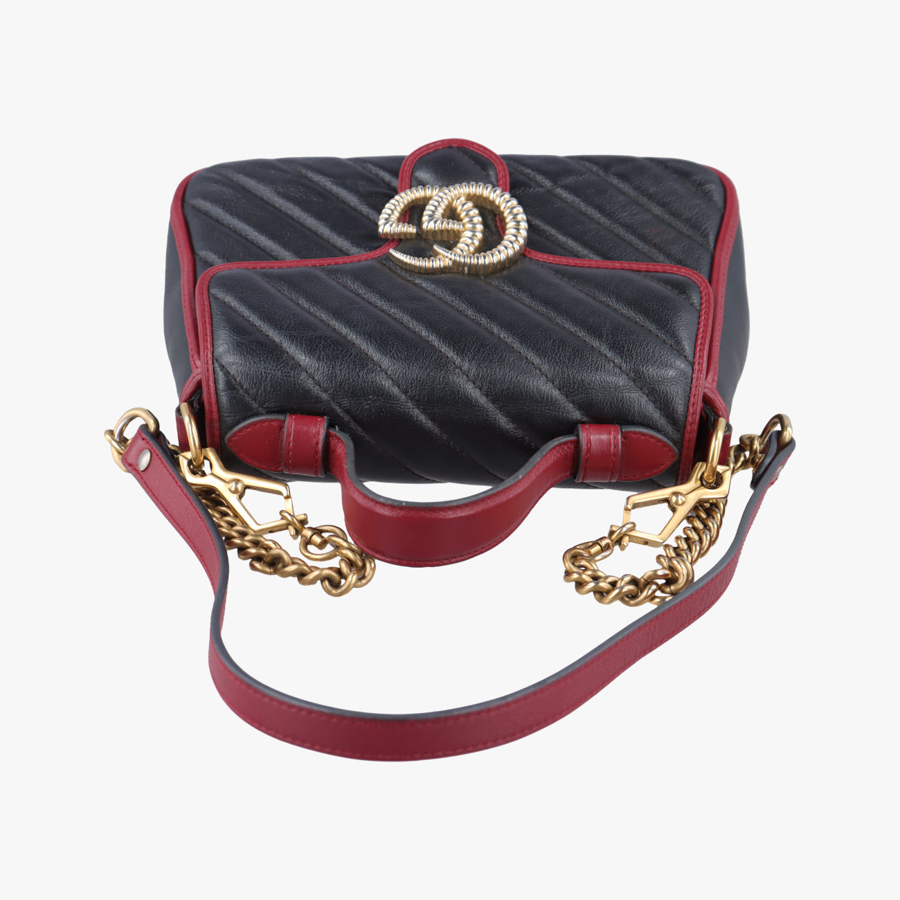 GG MarmontBlack×redLeather583571E029736439GGマーモントブラック×レッドレザー583571E029736439