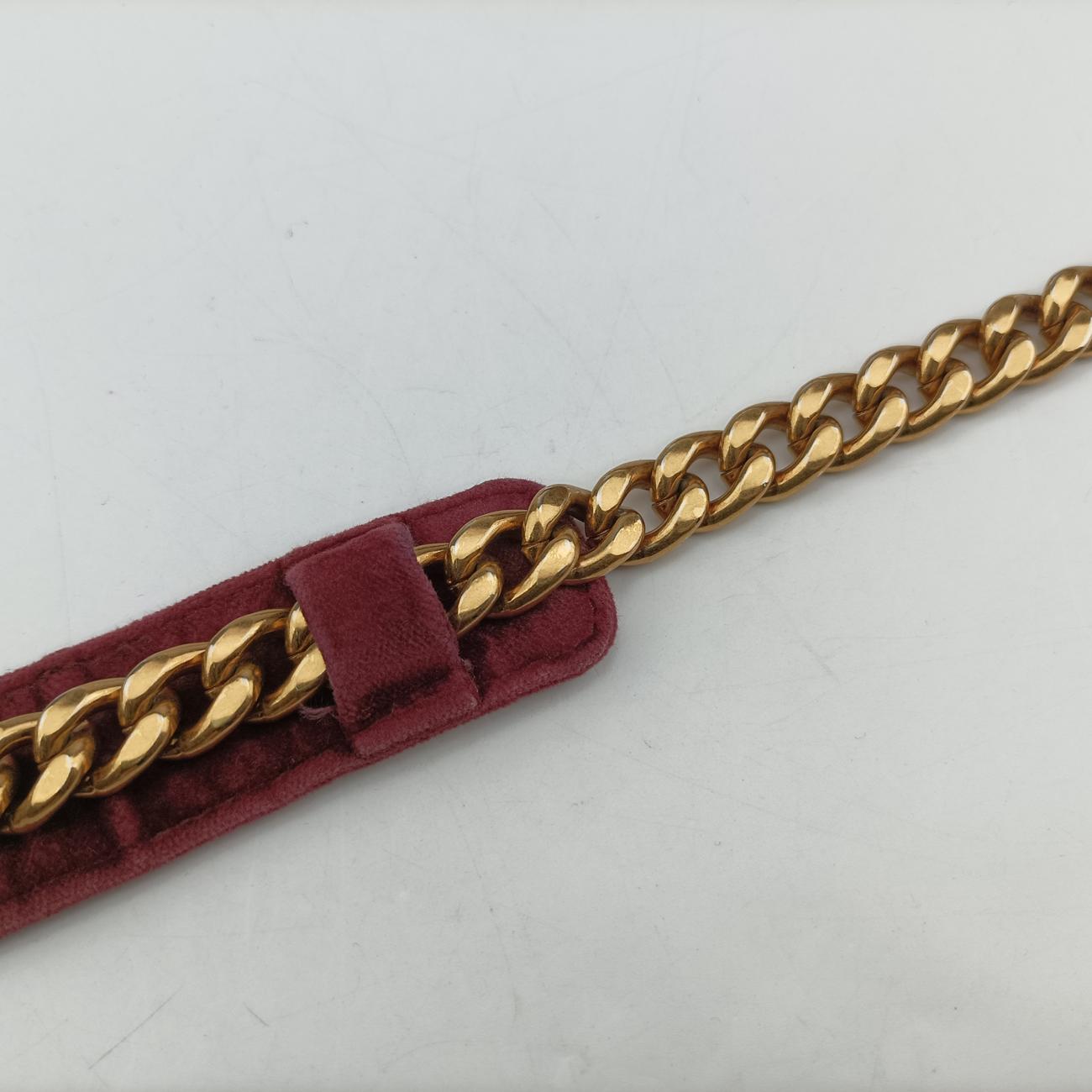 Animalier Cahier Lions HeadRed×PinkVelvet1BD089110カイエ ライオンヘッドレッド×ピンクベロア1BD089110