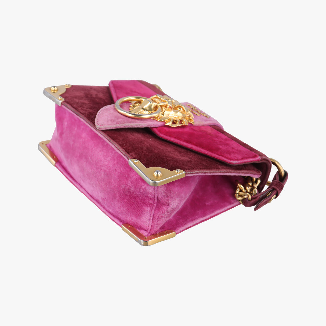 Animalier Cahier Lions HeadRed×PinkVelvet1BD089110カイエ ライオンヘッドレッド×ピンクベロア1BD089110