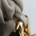 THE Chain PouchWhitelambskinB08931202Uザ チェーン ポーチホワイトラムスキンB08931202U