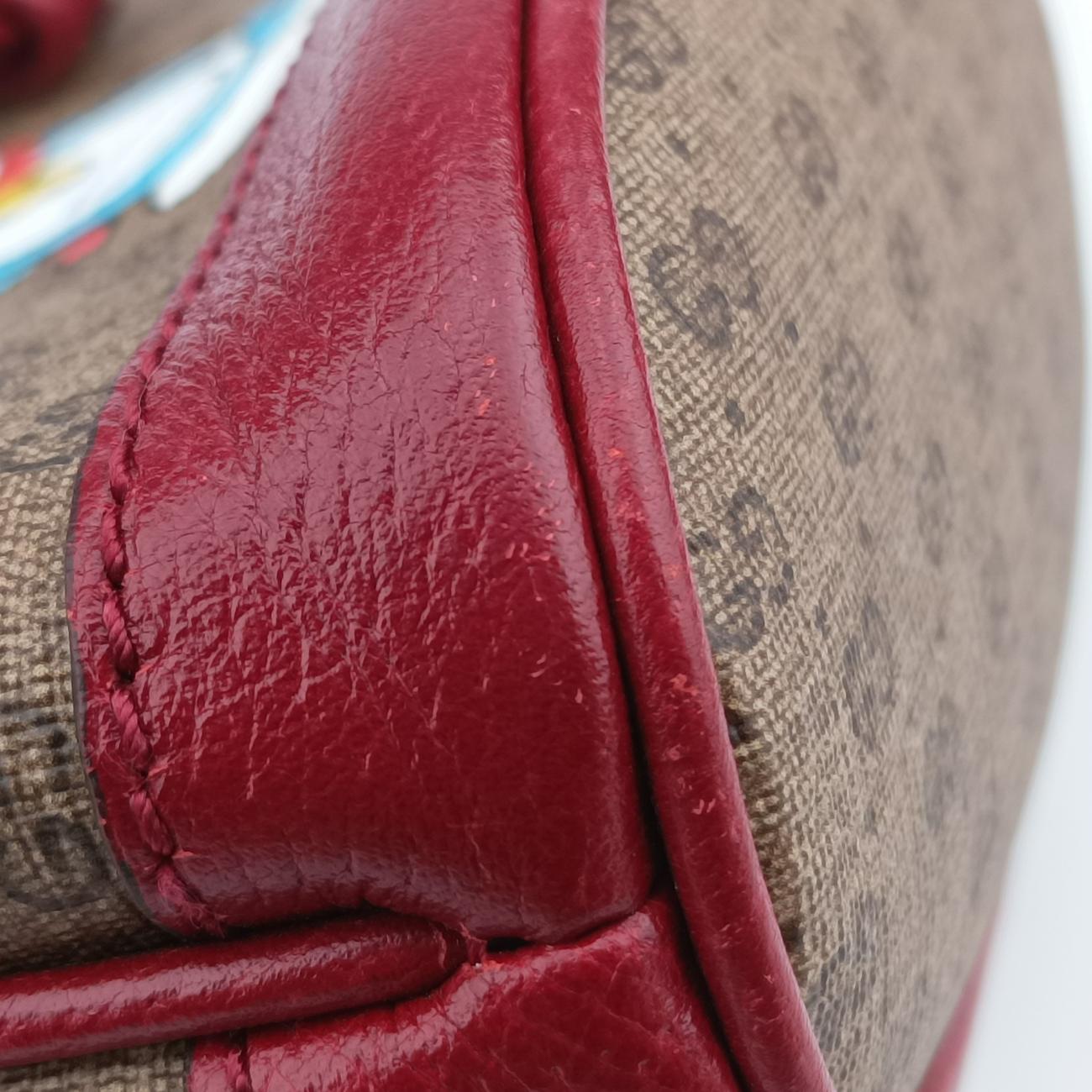 Doraemon collaborationBrown x Red x MulticolorPVC coated canvas647801B033999208ドラえもんコラボブラウン×レッド×マルチカラーPVCコーティングキャンバス647801B033999208
