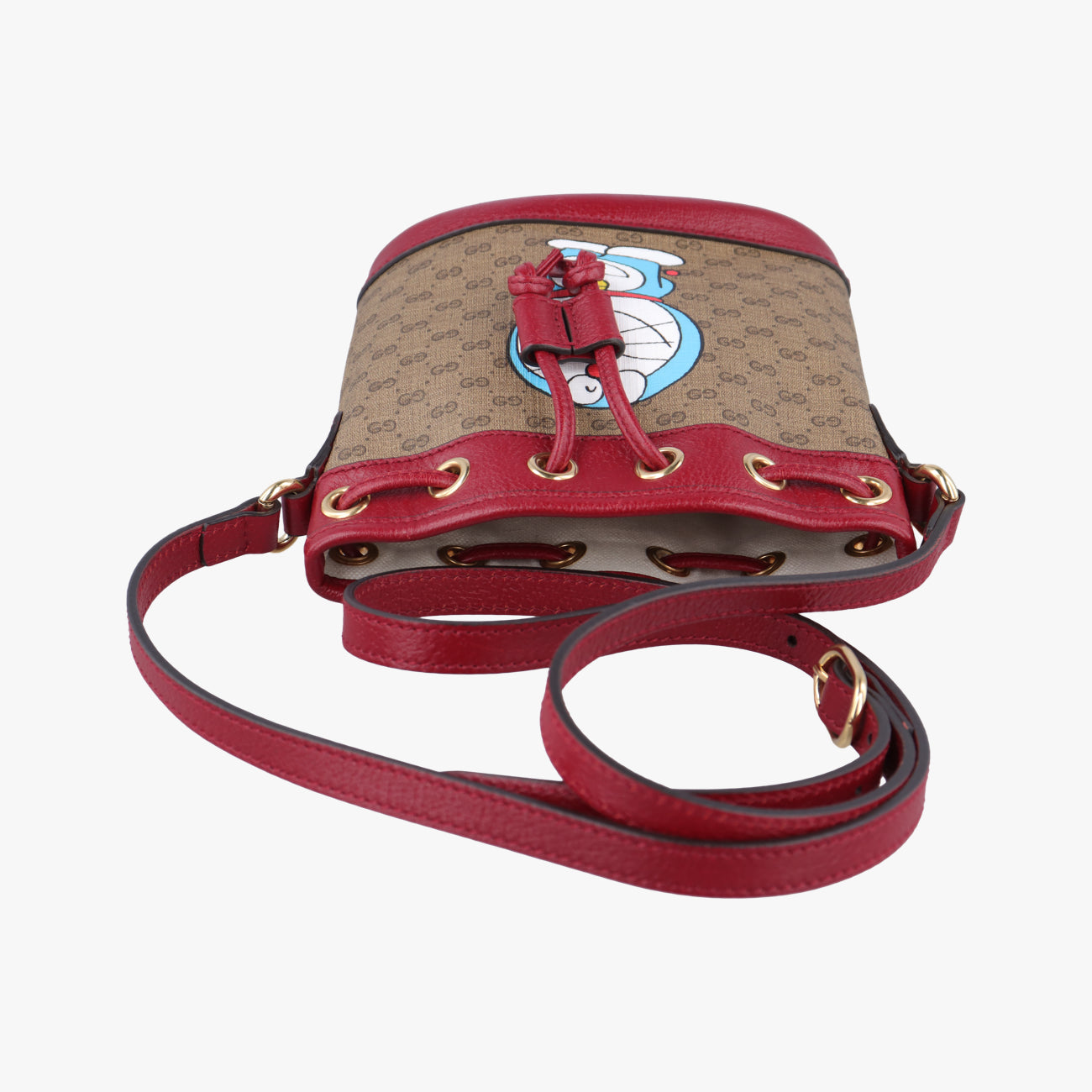 Doraemon collaborationBrown x Red x MulticolorPVC coated canvas647801B033999208ドラえもんコラボブラウン×レッド×マルチカラーPVCコーティングキャンバス647801B033999208