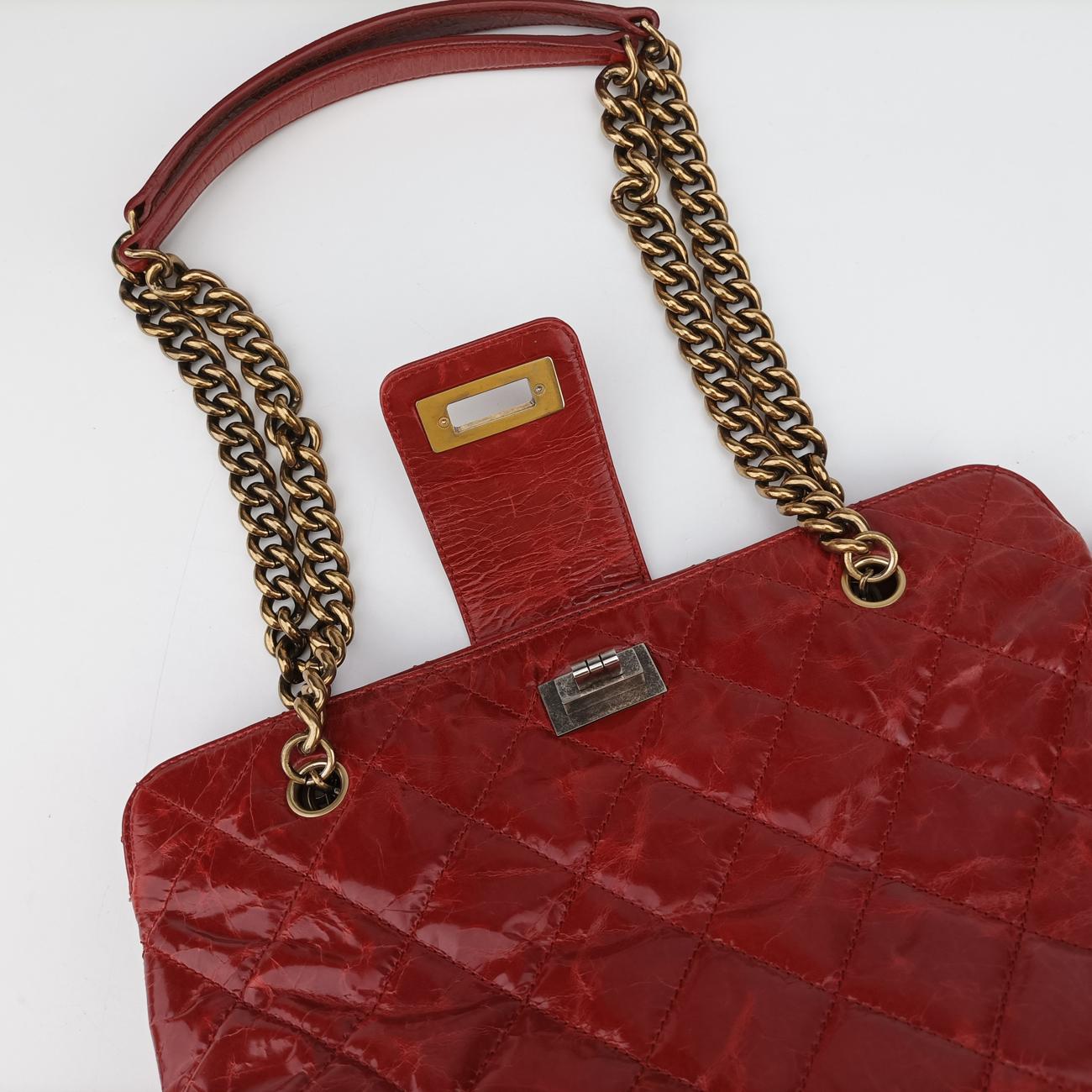2.55 MatelasseRedLeatherA66817157575052.55 マトラッセレッドレザーA6681715757505